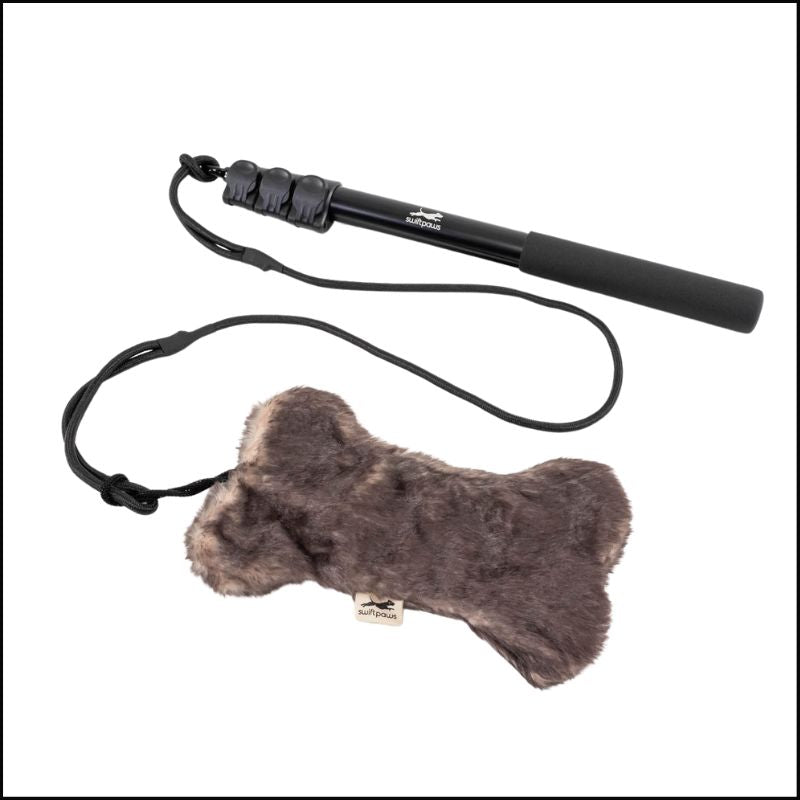 SwiftPaws Flirt Pole - The Ultimate Exercise Tool for High-Energy Pets